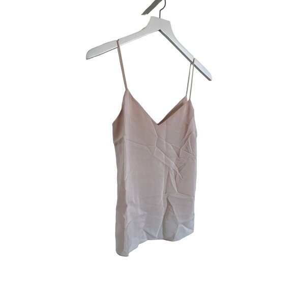 Amanda Uprichard Bourbon Blush Pink V-Neck Cami Silk - Picture 4 of 6